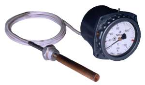 Термометр манометрический дистанционный электроконтактный ТКП-100Эк-М1, ТГП-100Эк-М1